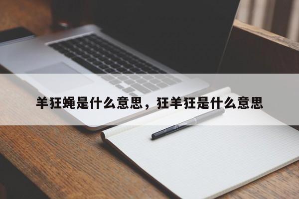 羊狂蝇是什么意思，狂羊狂是什么意思